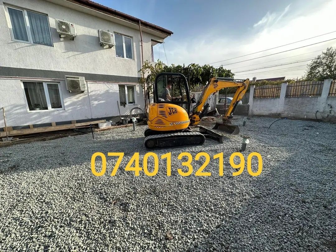 Excavator/Miniexcavator/Săpături/Fose/Șanțuri/Taluzări/Constanța