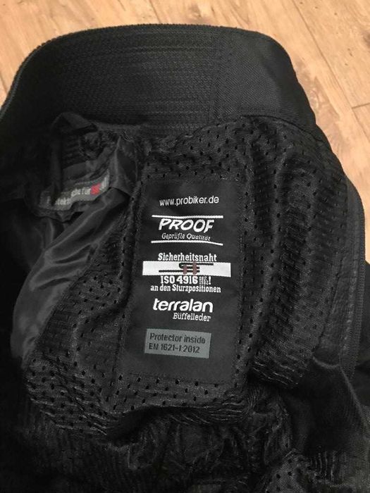Pantaloni moto de piele PROBIKER, ca noi