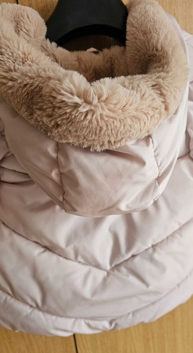 Geaca copii iarna Zara cu blaniță