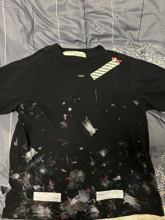 Tricou Off White Galaxy tee