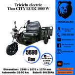 Triciclu electric Thor City Eco 2 new model fara permis