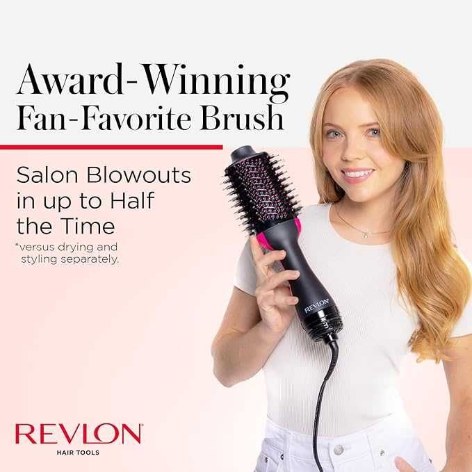 REVLON Сешоар, четка и стилизатор за обем  и блясък в една стъпка