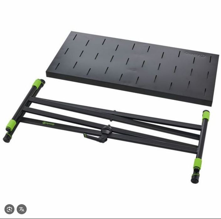 Gravity ksx 2 rd masa dj stativ keyboard desk portabil nou