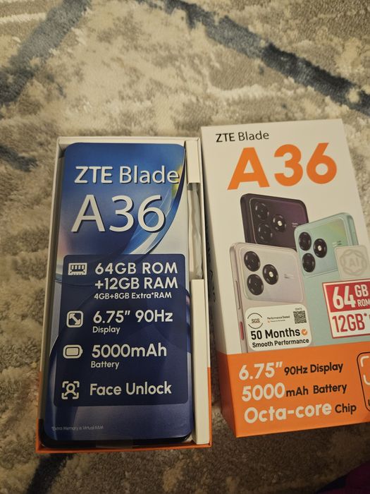 ZTE Blade A36 памят 64гб