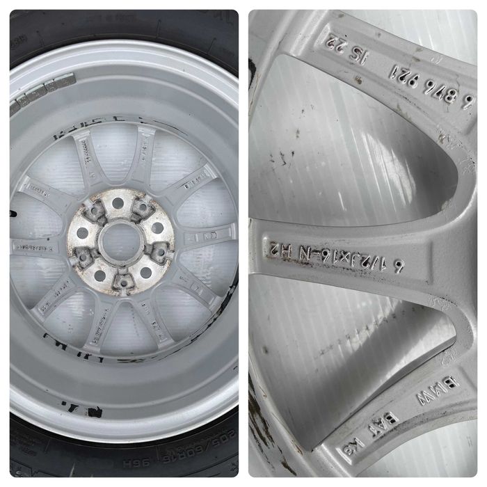 Jante cu anvelope iarna 205 60 R16 Bmw seria 3 G20 G21 G22 G23 ca noi