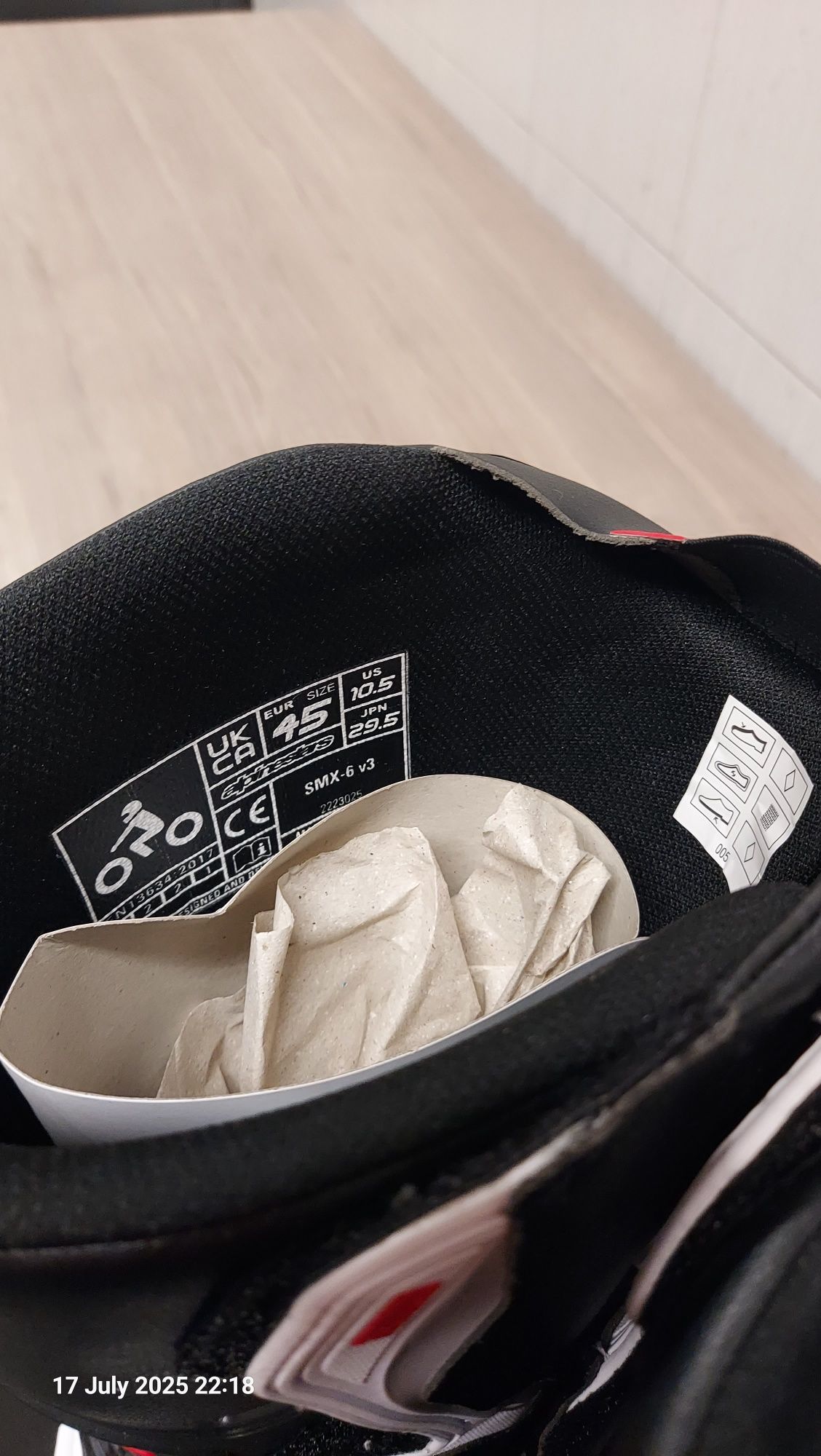 ЧИСТО НОВИ Alpinestars SMX-6 V3 номер 45