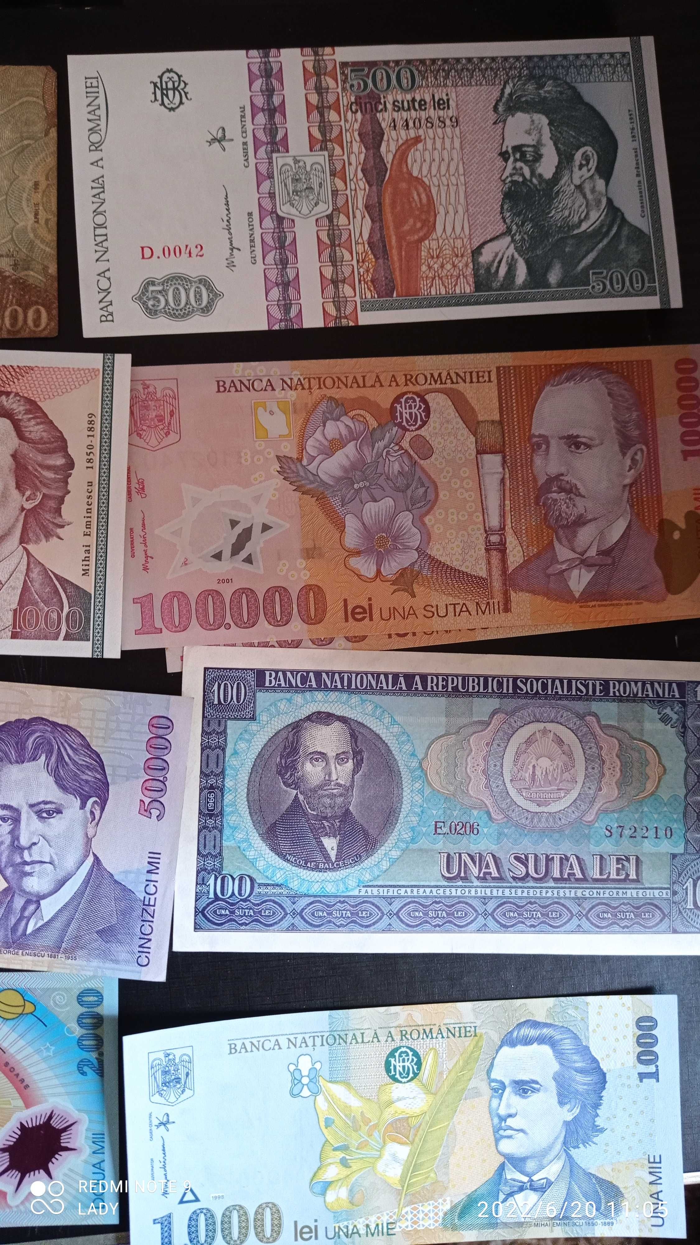 Bancnote si monede pentru colectionari