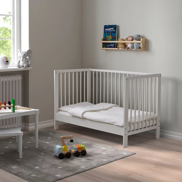 Кровать для новорожденных - IKEA GULLIVER, 60x120 см, белый