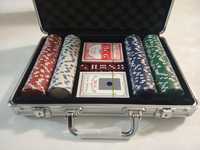 Сет покер чемодан фишки 300 шт. Новая игра Покер, покерный Набор