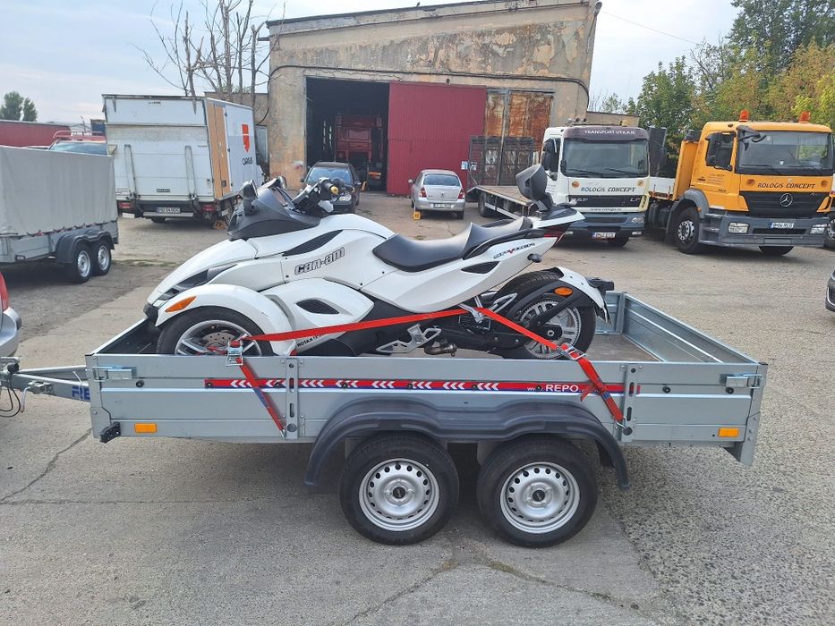 Transport  atv moto scutere /Tractari Remorcări-RAR/ inchiriez remorci