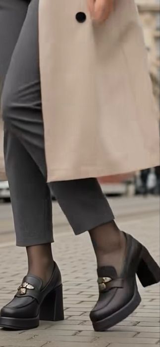 Pantofi dama din piele naturala