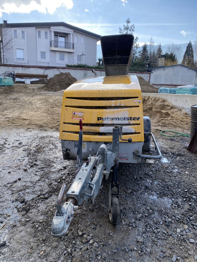 Машина за замазка putzmeister m730