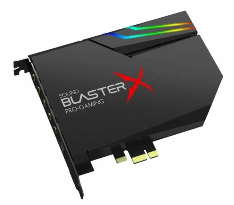 Звукова карта Creative Sound BlasterX AE-5 Plus + Гаранция 6м.