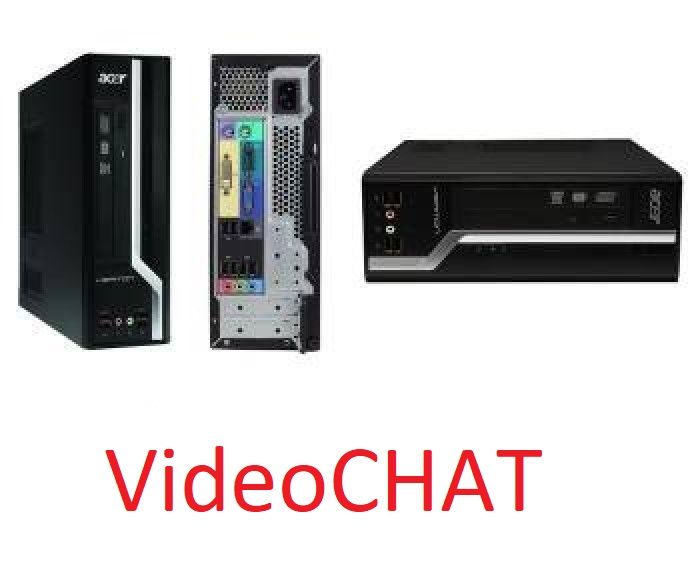 Pc chat , videochat -cu i7 6700, 8 gb ddr4 , ssd 120 gb , finut , micu