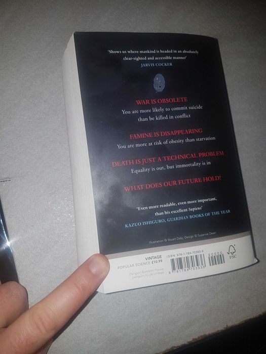 Ocazie - Homo Deus (Yuval Noah Harari) în limba engleză