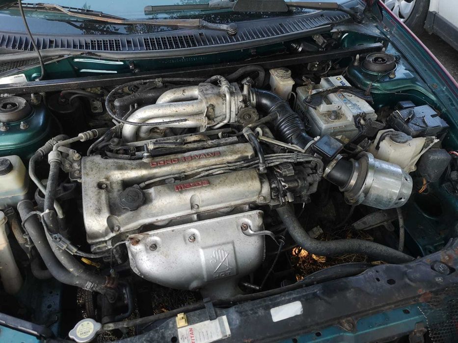 Mazda 323- Mașină de Raliu, Pregătită de Cursă!