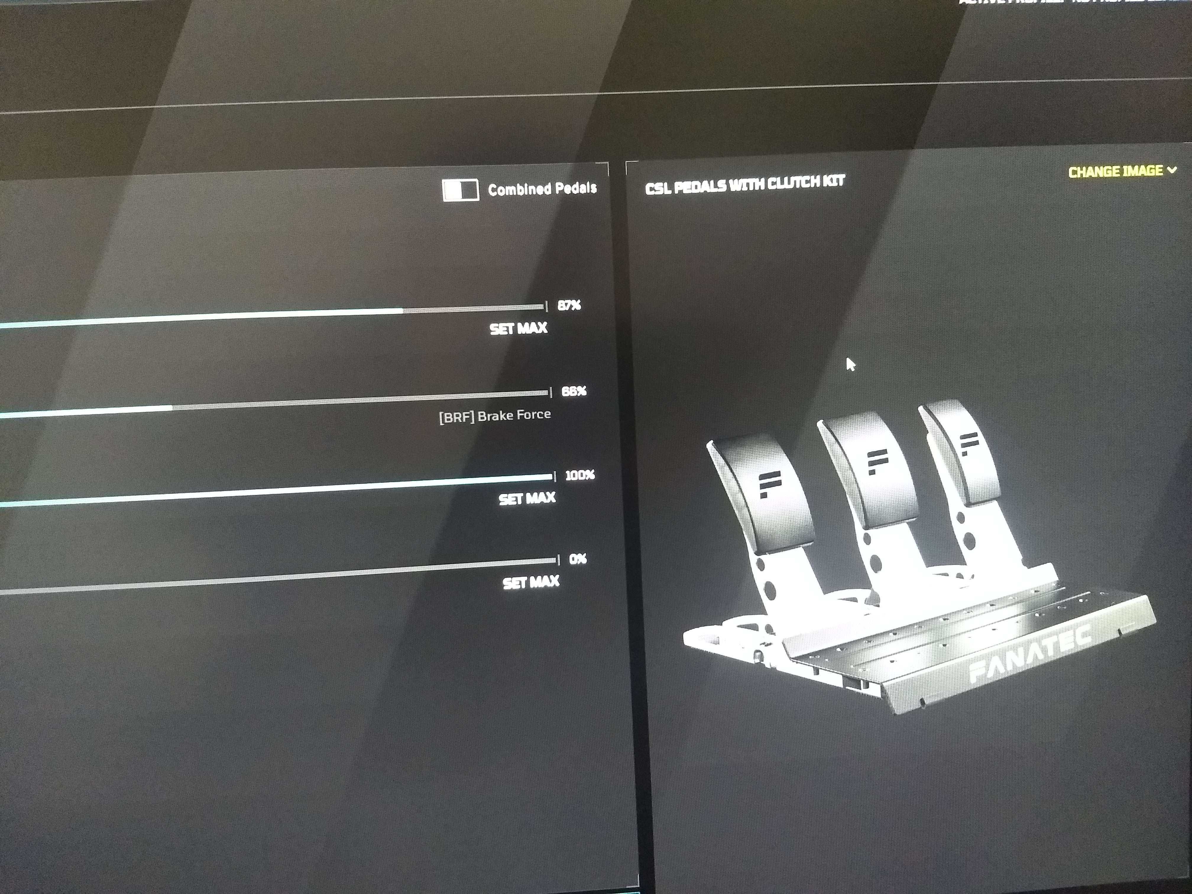 Fanatec CSL Pedals with Clutch Kit