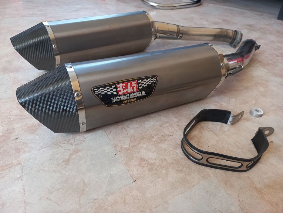 Suzuki Hayabusa Ауспуси Yoshimura Heptha Force Генерация