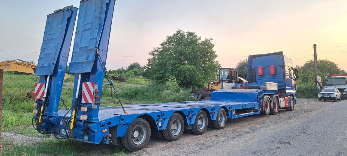 Trailer Faymonville STN-4U  4 axe DE VANZARE