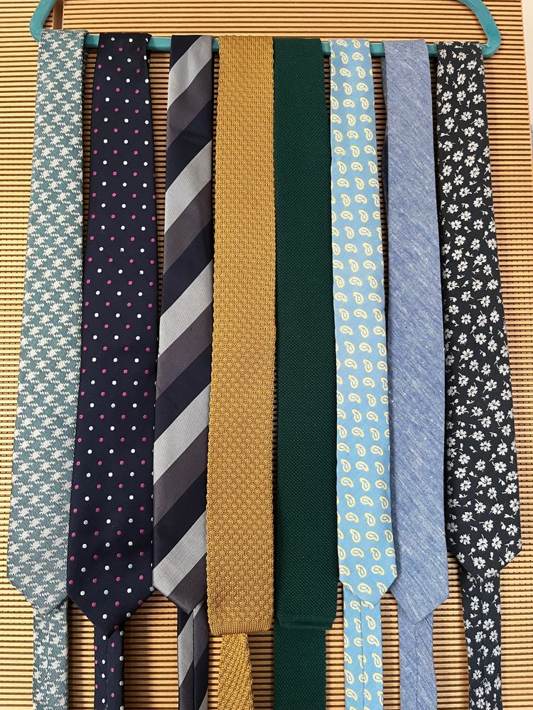 Set 8 cravate barbatesti