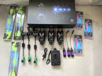 Сигнализатори Nash Siren R4 с обтегачи несе разделят