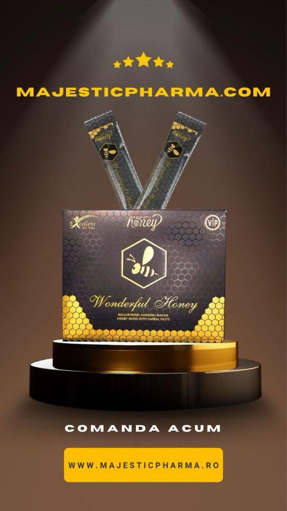 Wonderful Honey miere Potenta ORIGINAL CALITATE!Magiun Atrodisiac, Nou