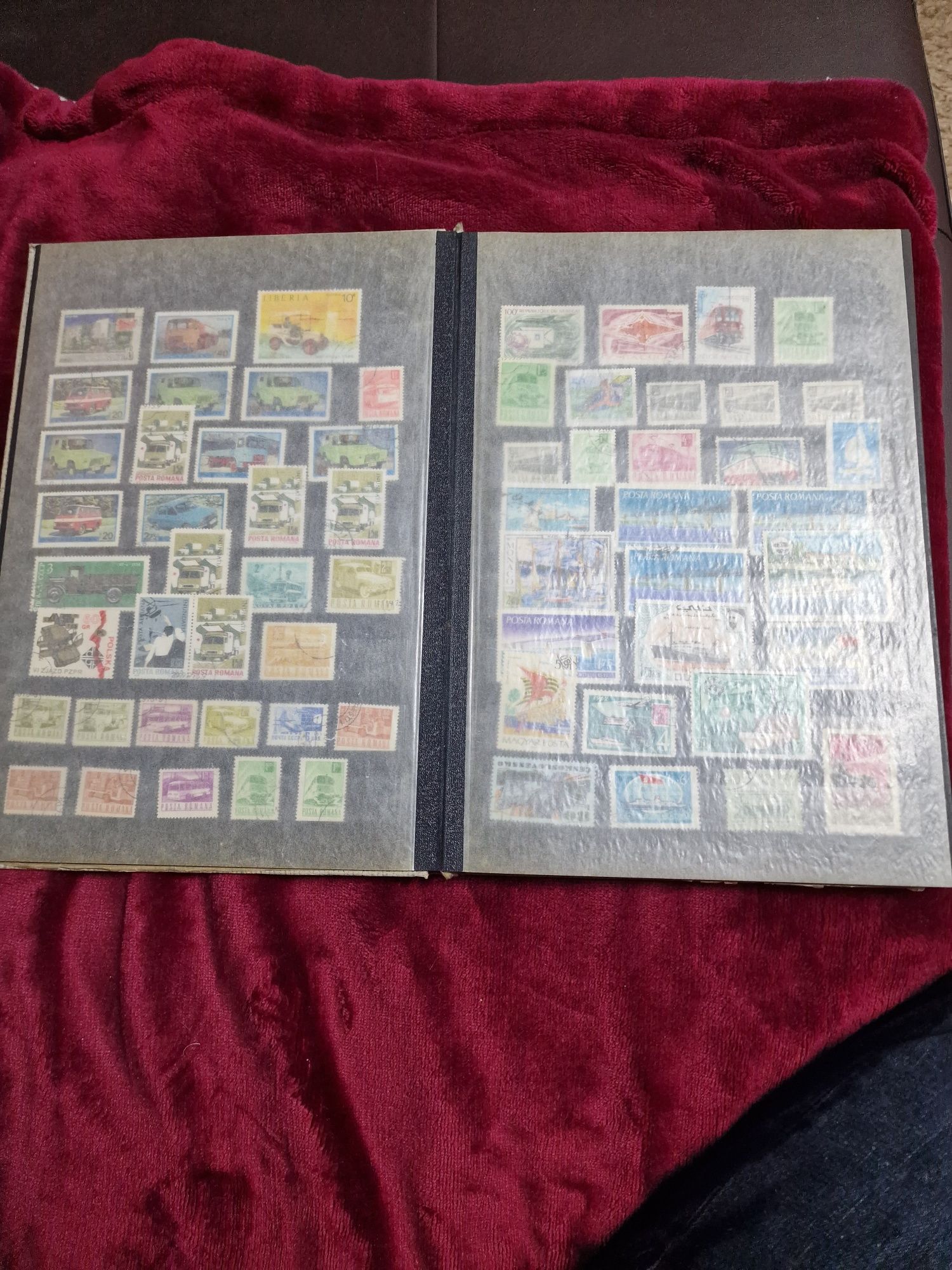 Clasor filaterie cu timbre vechi