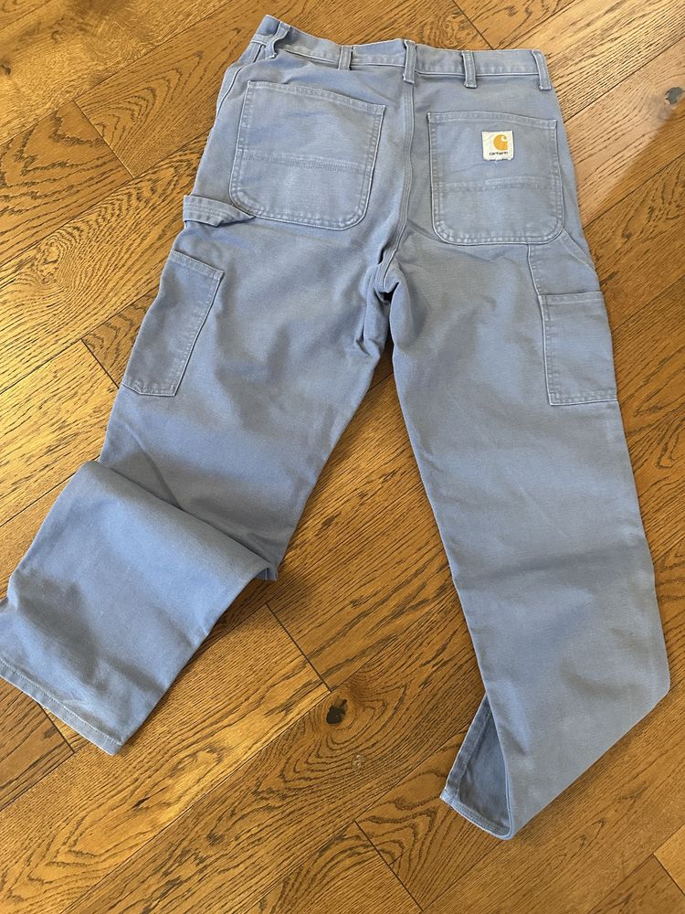 Carhartt singleknee панталони в лилав цвят