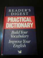 Книга  английски речник Practical Dictionary Рийдърс Дайджест и джобен