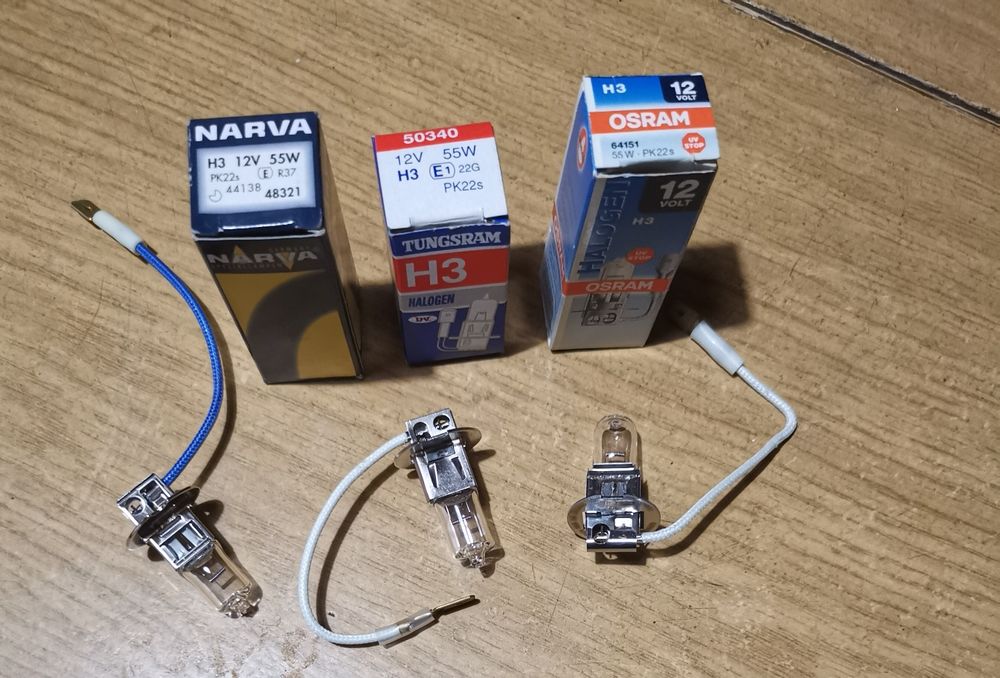 Крушки 6v, 12v, 24v, 36v