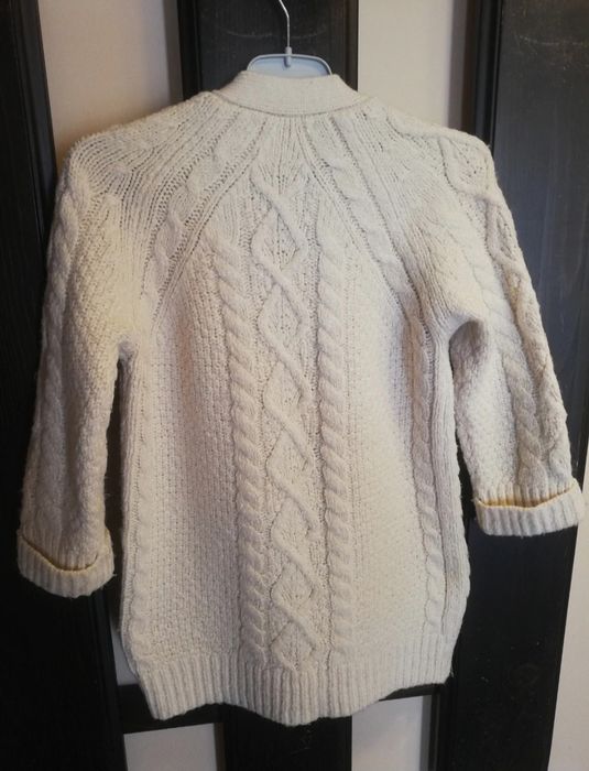 Pulover Zara fete cu mânecă trei sferturi 122 cm 7 ani