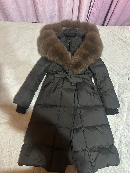 Geaca de iarnă cu blană naturală