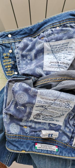 Vând jeans Jacob Cohen style 613 handmade