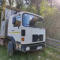 Camion forestier MAN 1+Remorca