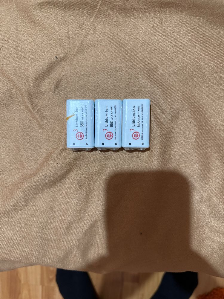 Acumulatori 9 v li-Ion