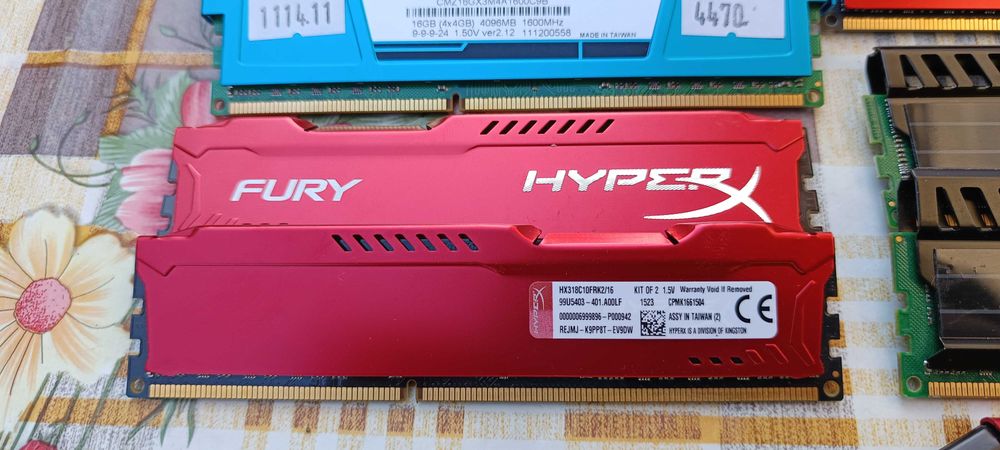 Kit memorii RAM PC DDR3 16Gb DDR3 1600 1866 2400 Mhz