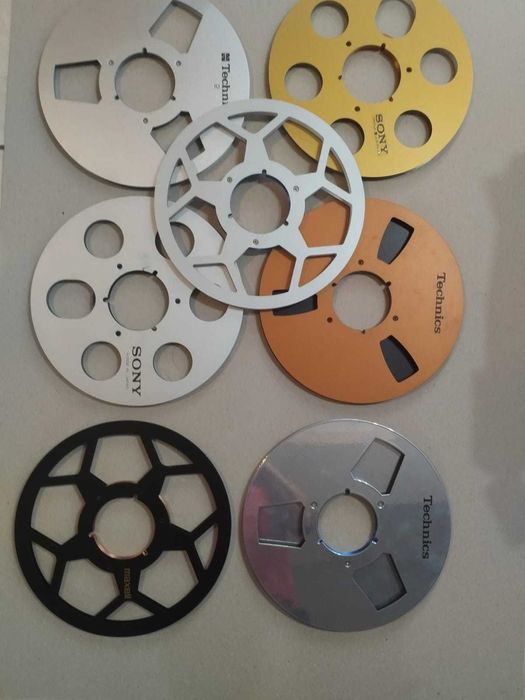 Rola de magnetofon 26 cm metalica