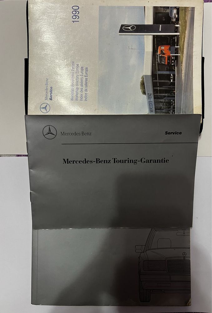 Mercedes W124 оригинално ръководство