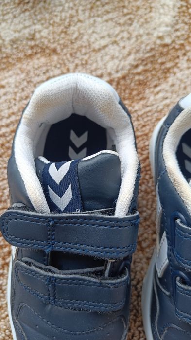 Adidași Hummel, băieți, culoare navy blue, mărimea 28