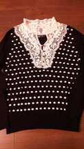Pulover broderie gat