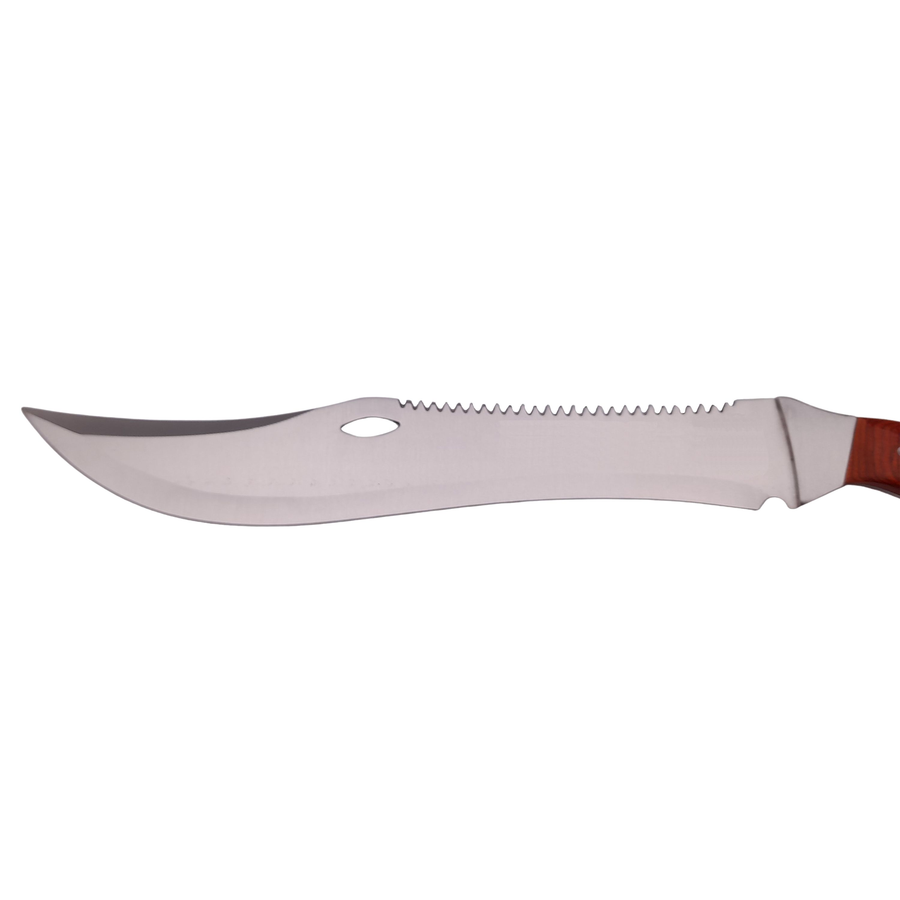 Set maceta vanatoare IdeallStore, Knife of Mind, 46 cm si nunceag lemn