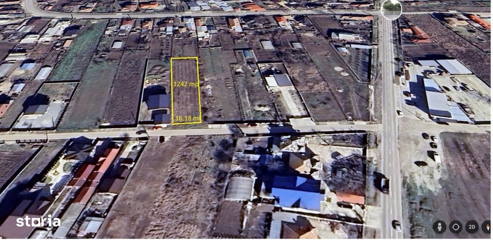 Teren intravilan in Slatioara 1242 mp