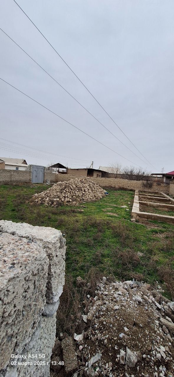 Участок готовы для постройки  Qurilish uchun tayyor joy