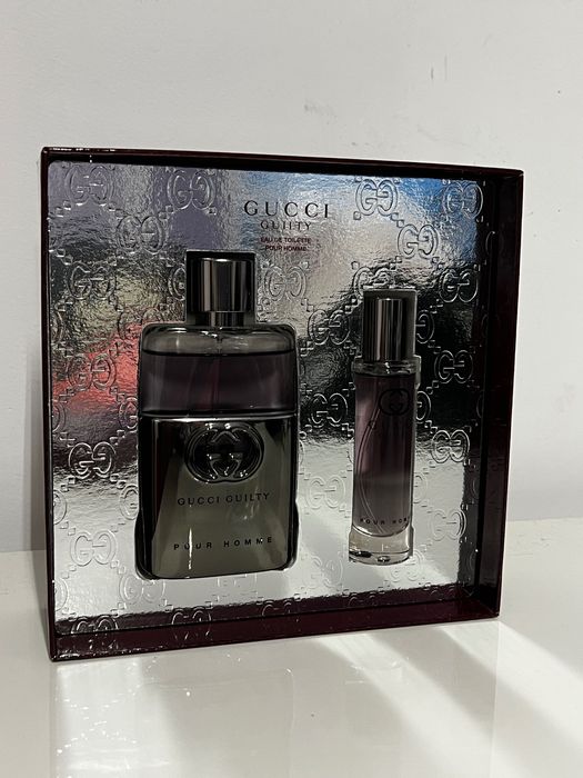 Мъжки комплект Gucci Guilty Pour Homme EDT 50мл + Travel Spray 15мл