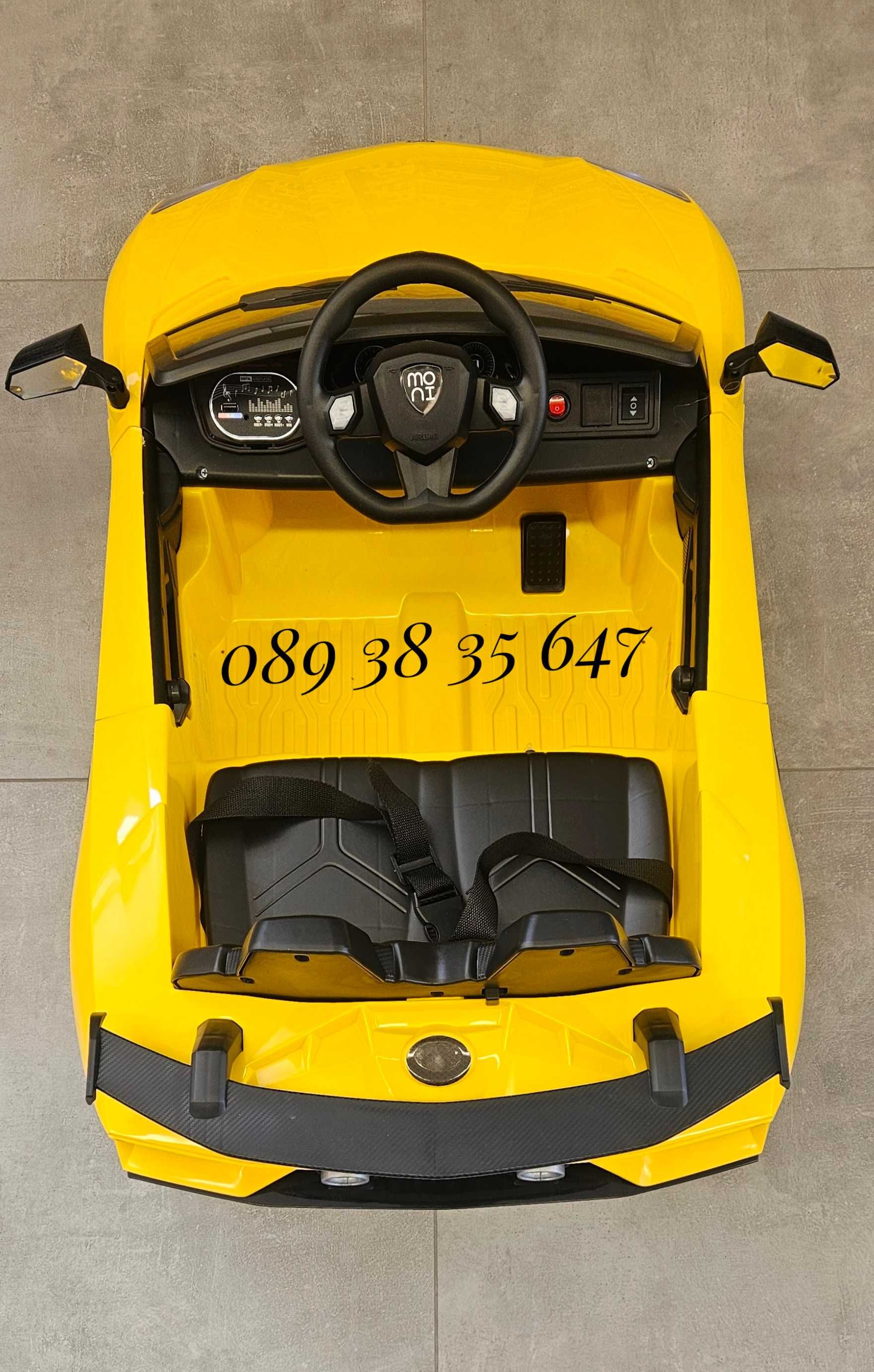 ТОП ЦЕНА!НОВО!Акумулаторна кола Chiara/LAMBORGHINI с 12V батерия,USB