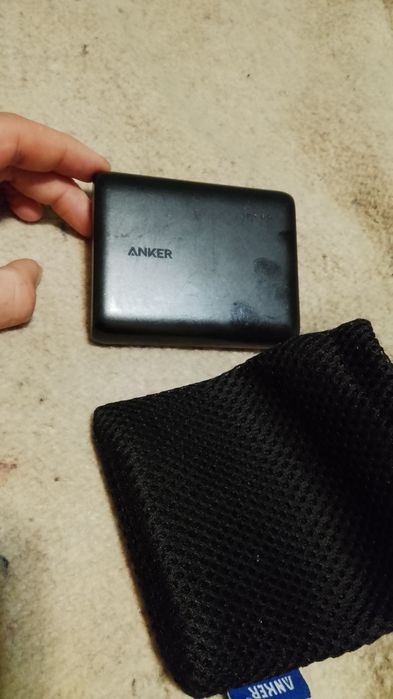Външна батерия Anker PowerCore, 13000 mAh, Черна