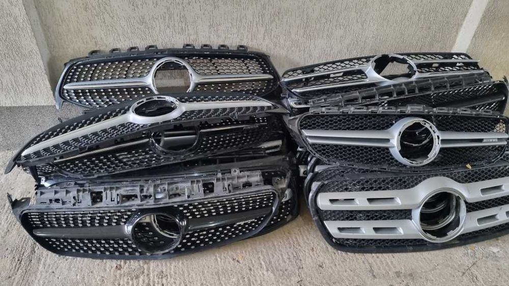 Grila radiator bara fata mercedes e w213 c w205 glc x253