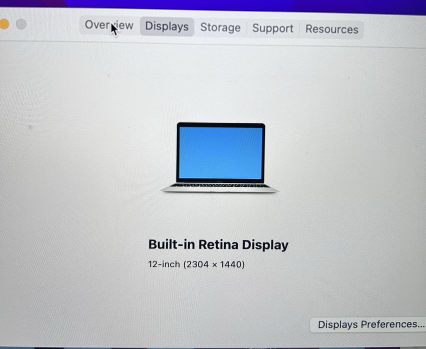 Macbook Retina 1,.2 M5 12-inch 2016/ 500 Gb Ssd