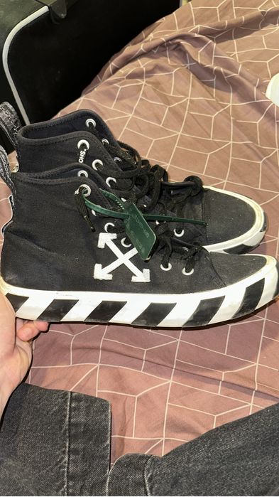 Off White Vulcanized mid marimea 43