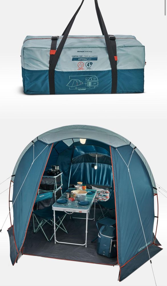 Cort camping 4 persoane ARPENAZ 4.1